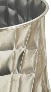 Porta Vasi Silver Set 3 Pz Cm Ø 35X38,5-27,5X33-18,5X26,5