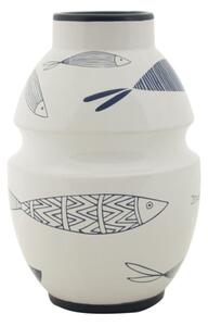 Vaso Ceramica Fish Cm Ø 15X24