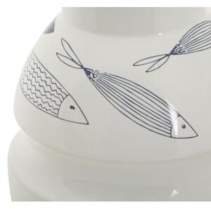 Vaso Ceramica Fish Cm Ø 15X24