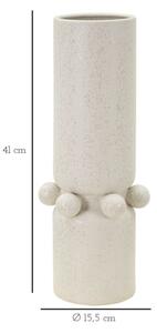 Vaso Ceramica Bubbles Cm Ø 15,5X41