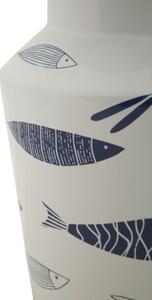 Vaso Ceramica Fish Double Cm Ø 14X34