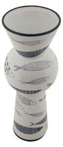 Vaso Ceramica Fish Tall Cm Ø 14X38,5