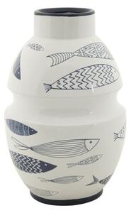Vaso Ceramica Fish Cm Ø 21X31