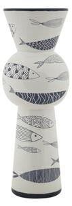 Vaso Ceramica Fish Tall Cm Ø 14X38,5