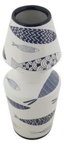 Vaso Ceramica Fish Double Cm Ø 14X34
