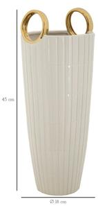 Vaso Ceramica Shopping Cm Ø 18X45