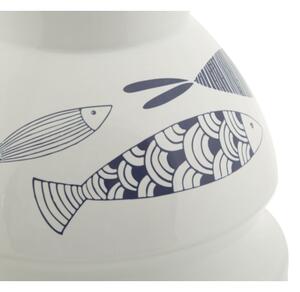 Vaso Ceramica Fish Cm Ø 21X31
