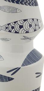 Vaso Ceramica Fish Double Cm Ø 14X34