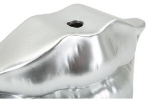 Vaso Mouth Lip Silver Cm 23X8X12