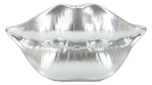 Vaso Mouth Lip Silver Cm 23X8X12