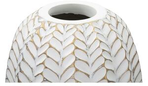 Vaso Resina Leaf Cm Ø 18,5X46