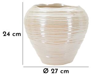 Vaso Perly Round Cm Ø 27X24
