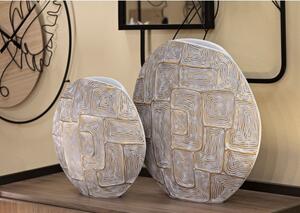 Vaso Resina Eclips Cm 36X11X34,5