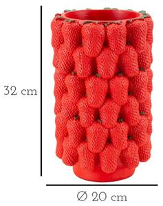 Vaso Strawberry Cm Ø 20X32