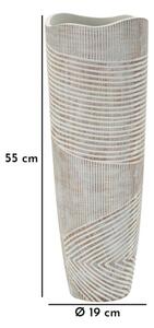 Vaso Resina Woody Cm Ø 19X55