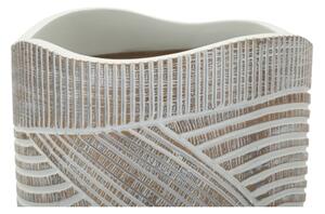 Vaso Resina Woody Cm Ø 19X55