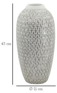 Vaso Resina Wave Cm Ø 21X43