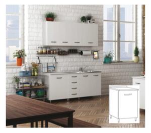Kit Cucina Base 1 Anta 40X50Xh85 Cm Bianco