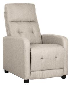 Poltrona Recliner Rey Tessuto Beige 36
