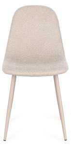Sedia Da Pranzo Per Interni New Irelia Tortora E Beige Bizzotto