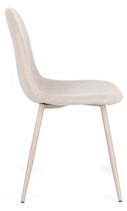 Sedia Da Pranzo Per Interni New Irelia Tortora E Beige Bizzotto