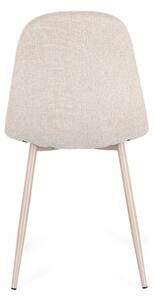 Sedia Da Pranzo Per Interni New Irelia Tortora E Beige Bizzotto