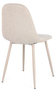 Sedia Da Pranzo Per Interni New Irelia Tortora E Beige Bizzotto