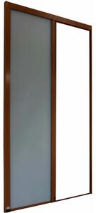 Zanzariera A Rullo In Alluminio 140x250 Cm Riducibile Tanke Sangiorgio Marrone