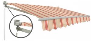 Tenda Da Sole Con Braccia Estendibili 300x200 Cm Sangiorgio Multiriga Beige