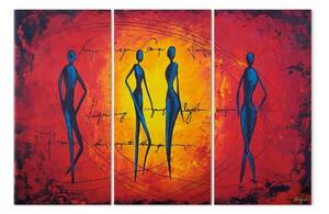 Quadro moderno Personaggi