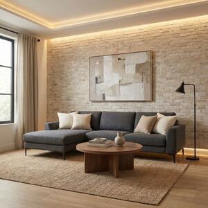 Rivestimento Effetto Muretto Mattoncini 16x39 In Gres Porcellanato Opus Beige