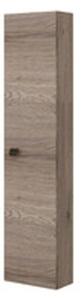 Colonna Bagno Sospesa Zaffiro H.136 cm 1 Anta Noce Americano