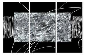 Quadro moderno Il fascino dell'argento