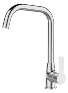 Miscelatore Lavello Cucina Cromato Canna Alta Tati Karag