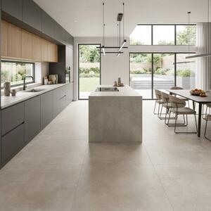 Pavimento 60x120 Cm In Gres Porcellanato Finitura Matt Cementi Beige