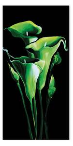 Quadro moderno Calle in verde smeraldo