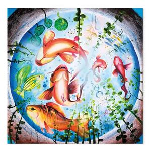 Quadro contemporaneo Sotto l'acqua