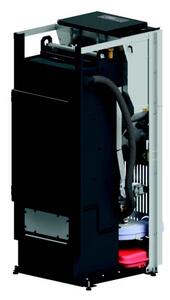 Termostufa a Pellet Autopulente MW28 Wi-Fi Ermetica Cuma Glass Caminetti Montegrappa