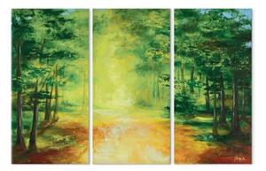 Quadro contemporaneo Il mistero del bosco