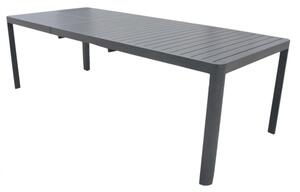 Tavolo In Alluminio Allungabile Telescopico 100x200-280 Cm Telex Antracite