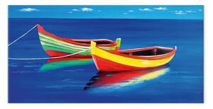 Quadro Barche sull'acqua serena
