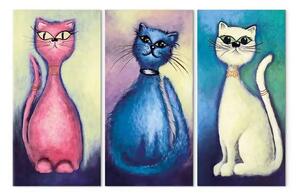 Quadro moderno Gatti da favola