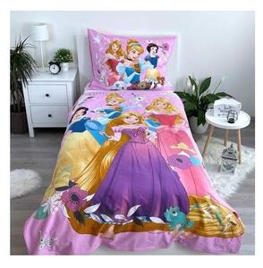 Biancheria da letto per bambini in cotone per letto singolo 140x200 cm Princess - Jerry Fabrics
