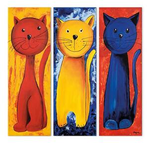 Quadro su tela Gattini felici