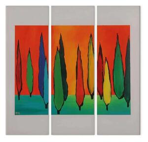 Quadro moderno I colori dell'arcobaleno