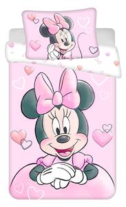 Biancheria da letto per culla in cotone 100x135 cm Minnie - Jerry Fabrics