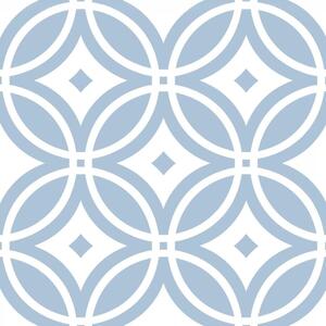 Piastrelle in LTV PVC autoadesive da pavimento parete Set 22 pz 2 mt2 30x30 effetto maiolica Capri