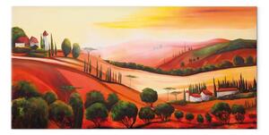 Quadro Serenità del paesaggio toscano