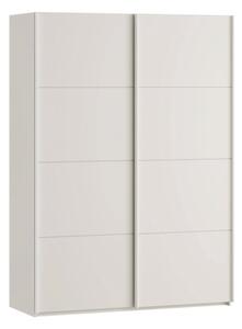 Armadio Guardaroba 2 Ante Scorrevoli Con Barra Appendiabiti Sofi Beige