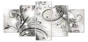 Quadro moderno Ramoscello diamante